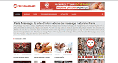 Desktop Screenshot of paris-massages.com